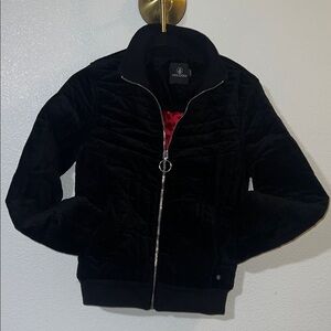 Volcom Black Velvet Puffer Jacket